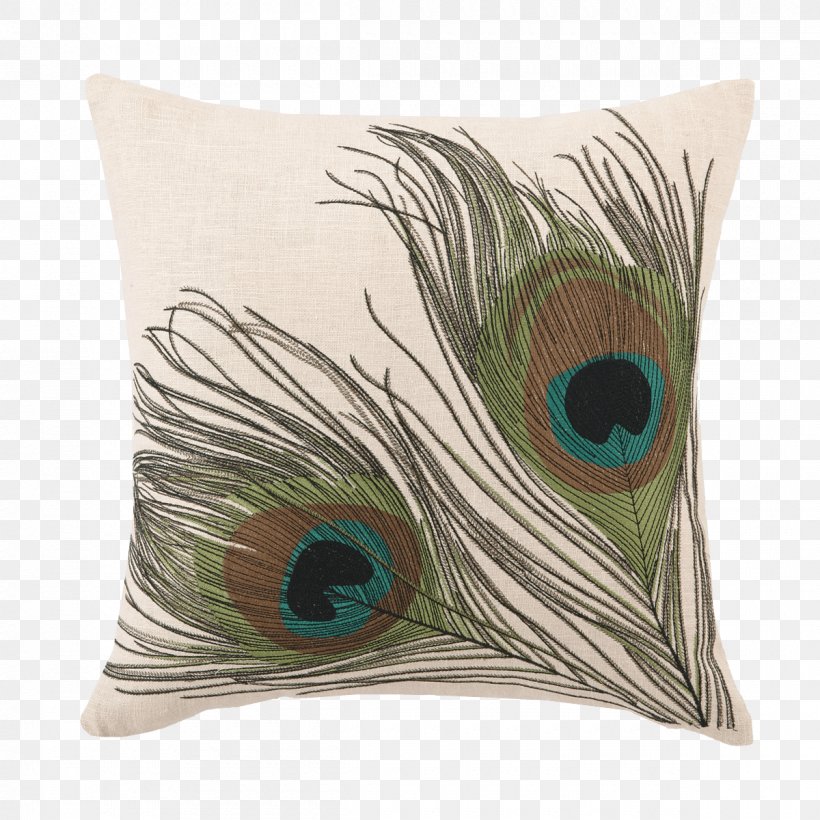 Throw Pillows Feather Cushion Peafowl, PNG, 1200x1200px, Throw Pillows, Bed, Chair, Couch, Cushion Download Free