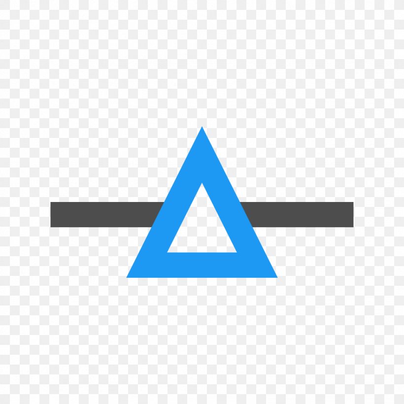 Logo Triangle Brand, PNG, 1024x1024px, Logo, Area, Blue, Brand, Diagram Download Free
