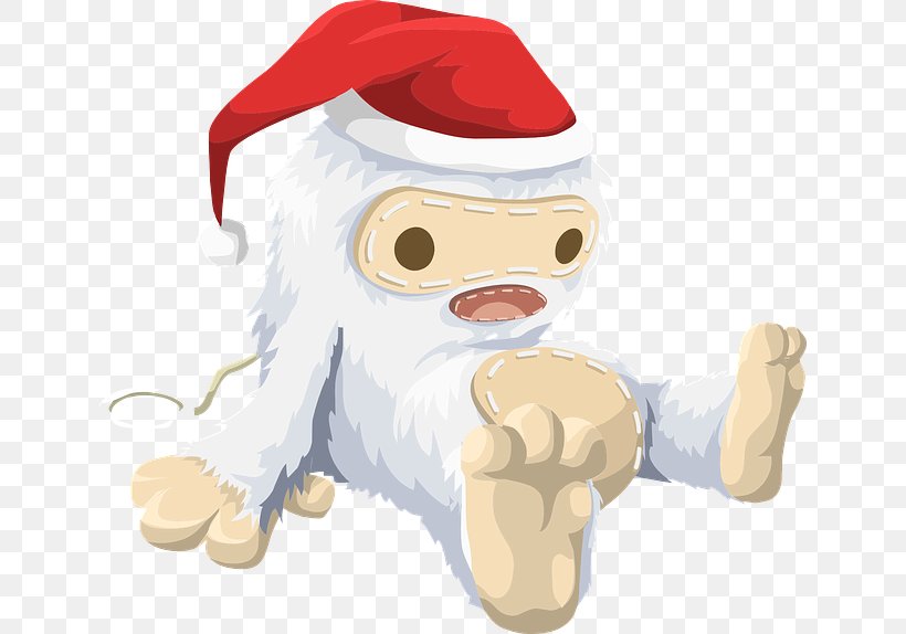Bigfoot Yeti Cartoon Clip Art, PNG, 640x574px, Bigfoot, Cartoon, Christmas, Christmas Ornament, Drawing Download Free
