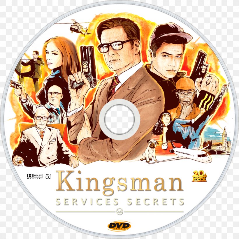 Kingsman Film Series Hollywood Poster, PNG, 1000x1000px, Kingsman Film Series, Actor, Cinema, Colin Firth, Dvd Download Free