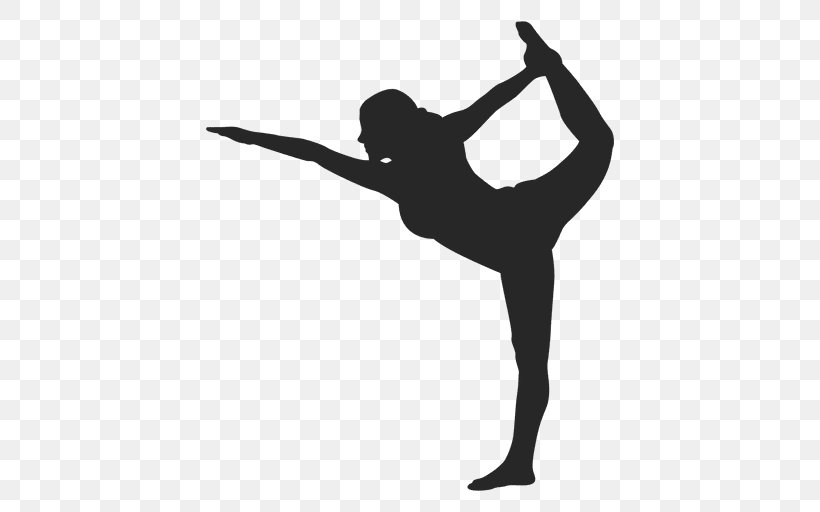 Silhouette Hot Yoga, PNG, 512x512px, Silhouette, Arm, Balance, Ballet, Ballet Dancer Download Free