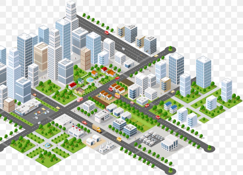 New York City Isometric Projection Vector Graphics Royalty-free Illustration, PNG, 1230x890px, 3d Computer Graphics, New York City, Building, City, Engineering Download Free