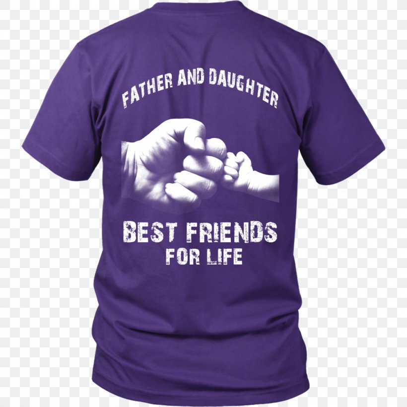 T-shirt Hoodie Father Daughter, PNG, 1000x1000px, Tshirt, Active Shirt, Brand, Clothing, Crew Neck Download Free