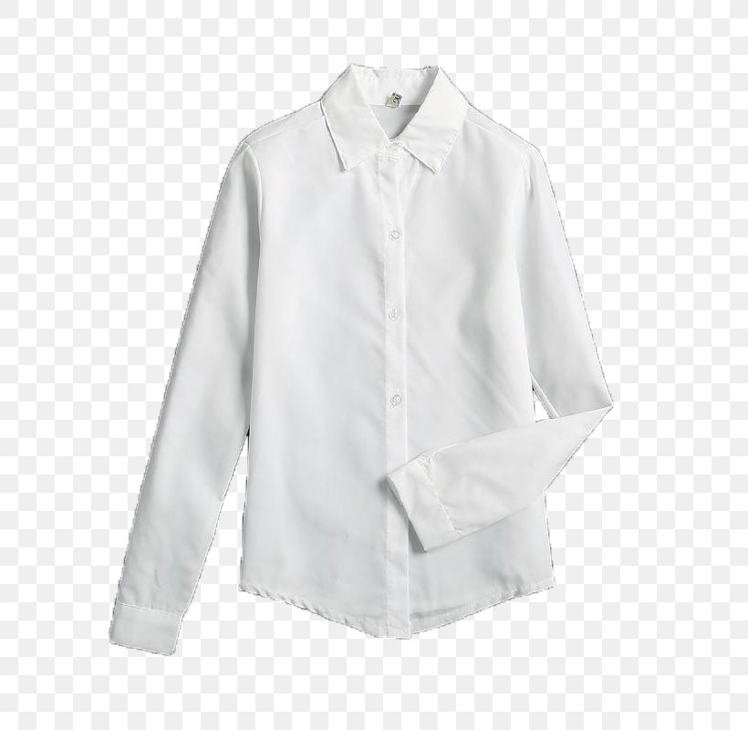 White Shirt Download, PNG, 800x800px, White, Blouse, Button, Clothes Hanger, Clothing Download Free