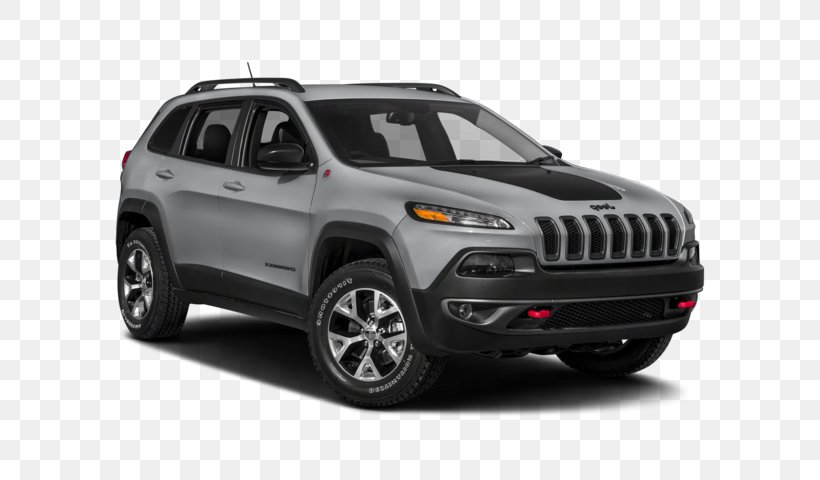 Jeep Chrysler Dodge Sport Utility Vehicle Car, PNG, 640x480px, 2018 Jeep Cherokee, 2018 Jeep Cherokee Trailhawk, Jeep, Automotive Design, Automotive Exterior Download Free