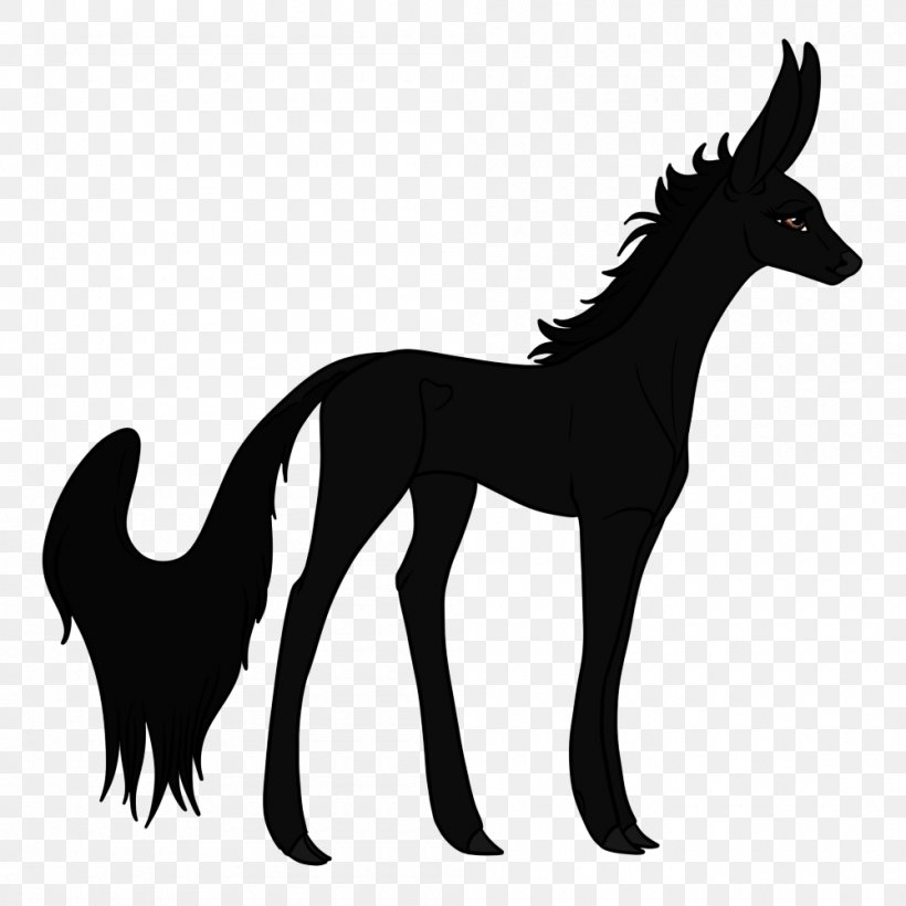 Mule Mustang Foal Stallion OurWorld, PNG, 1000x1000px, Mule, Black And White, Carnivoran, Cheating In Video Games, Colt Download Free