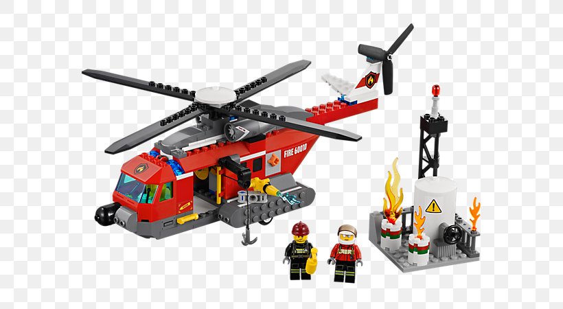 Helicopter Lego City Lego Space Lego Speed Champions, PNG, 600x450px, Helicopter, Aircraft, Fire, Helicopter Rescue Basket, Helicopter Rotor Download Free