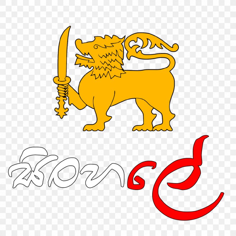 Kandy Sinhala Sinhalese People Clip Art, PNG, 1000x1000px, Kandy, Area, Artwork, Brand, Carnivoran Download Free