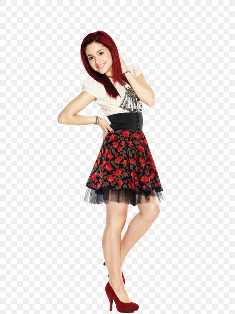 Cat Valentine Tori Vega Nickelodeon Valentine's Day Victorious, PNG, 730x1095px, Watercolor, Cartoon, Flower, Frame, Heart Download Free