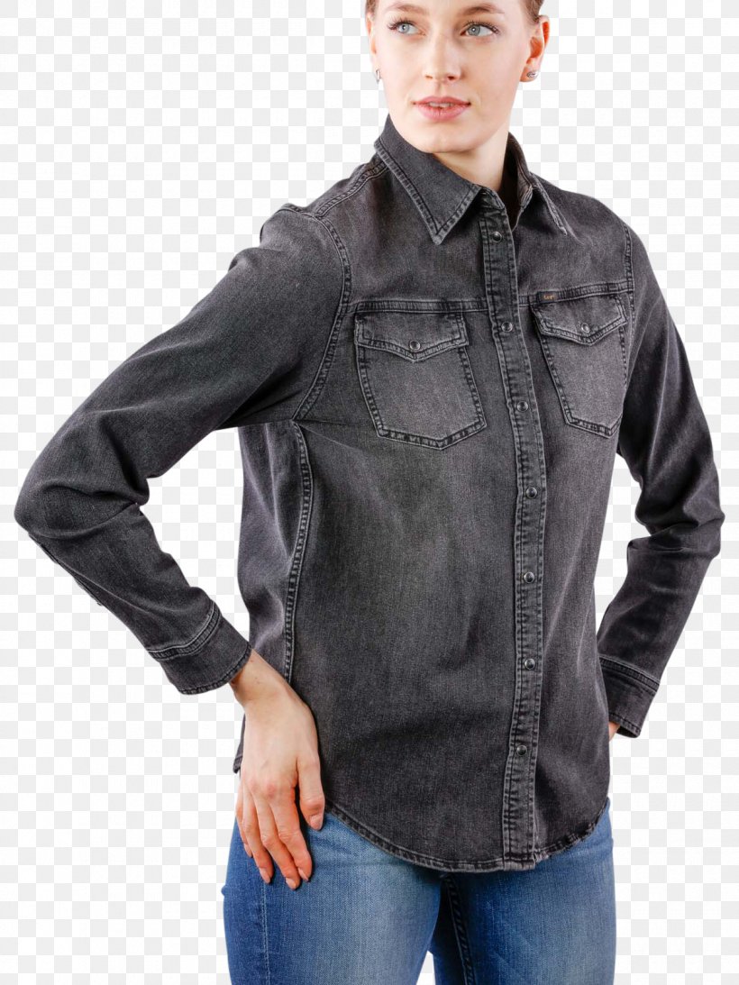 Denim Dress Shirt Jeans ノースリーブ, PNG, 1200x1600px, Denim, Brand, Button, Dress Shirt, Jacket Download Free
