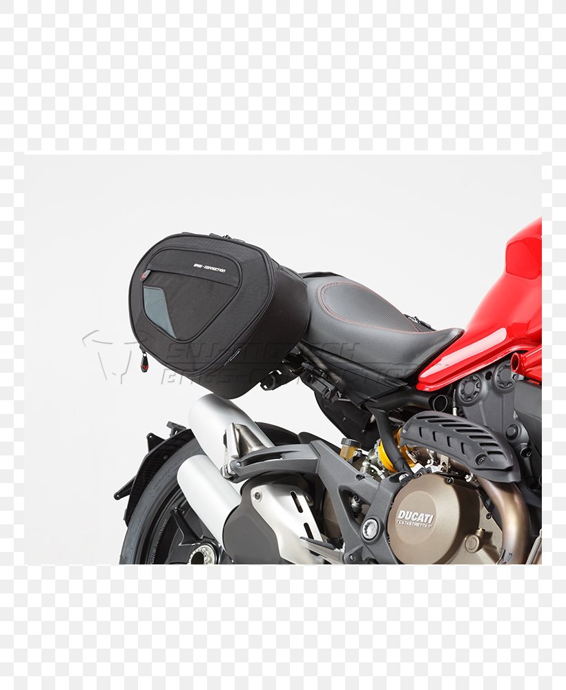 Saddlebag Motorcycle Accessories Pannier Ducati Monster, PNG, 750x1000px, Saddlebag, Automotive Exhaust, Automotive Exterior, Automotive Lighting, Automotive Tire Download Free