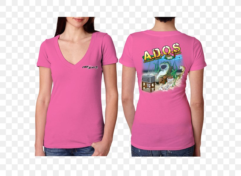 T-shirt Shoulder Sleeve Clothing Pink M, PNG, 600x600px, Tshirt, Clothing, Deep, Magenta, Neck Download Free
