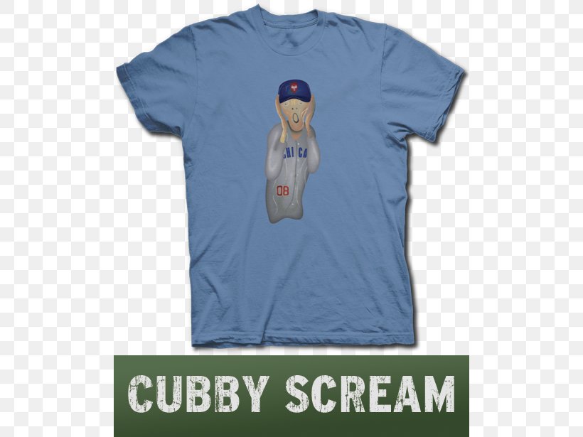 T-shirt Wrigley Field Chicago Bears Chicago Cubs, PNG, 500x615px, Tshirt, Active Shirt, Banco De Imagens, Blue, Chicago Download Free