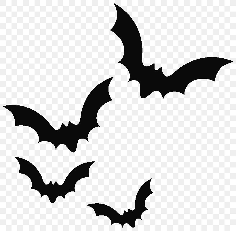 Bat Clip Art, PNG, 800x800px, Bat, Black, Black And White, Clip Art, Halloween Download Free