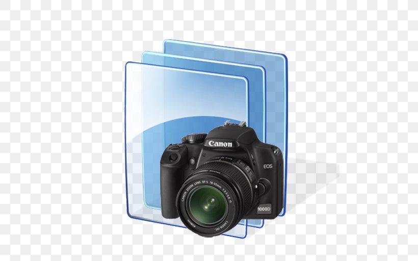 Canon EOS 1000D Digital SLR Camera Canon-EOS-Digitalkameras, PNG, 512x512px, Canon Eos 1000d, Active Pixel Sensor, Camera, Camera Accessory, Camera Lens Download Free