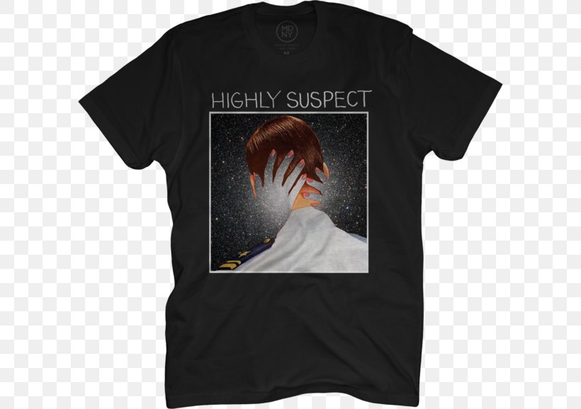 Concert T-shirt Sleeve Highly Suspect Mister Asylum, PNG, 600x578px, Tshirt, Brand, Clothing, Clothing Sizes, Concert Tshirt Download Free