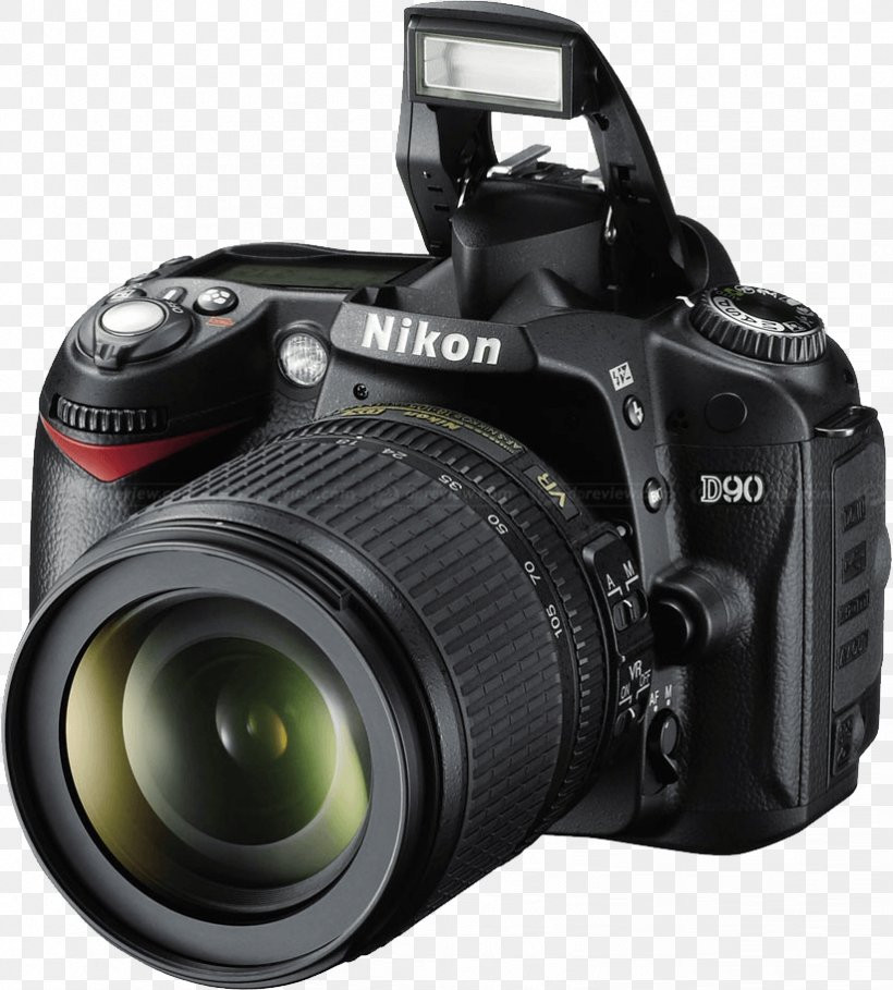 Nikon D90 Nikon D5100 Nikon D3100 Digital SLR AF-S DX Nikkor 18-105mm F/3.5-5.6G ED VR, PNG, 822x912px, Nikon D90, Afs Dx Nikkor 18105mm F3556g Ed Vr, Camera, Camera Accessory, Camera Lens Download Free