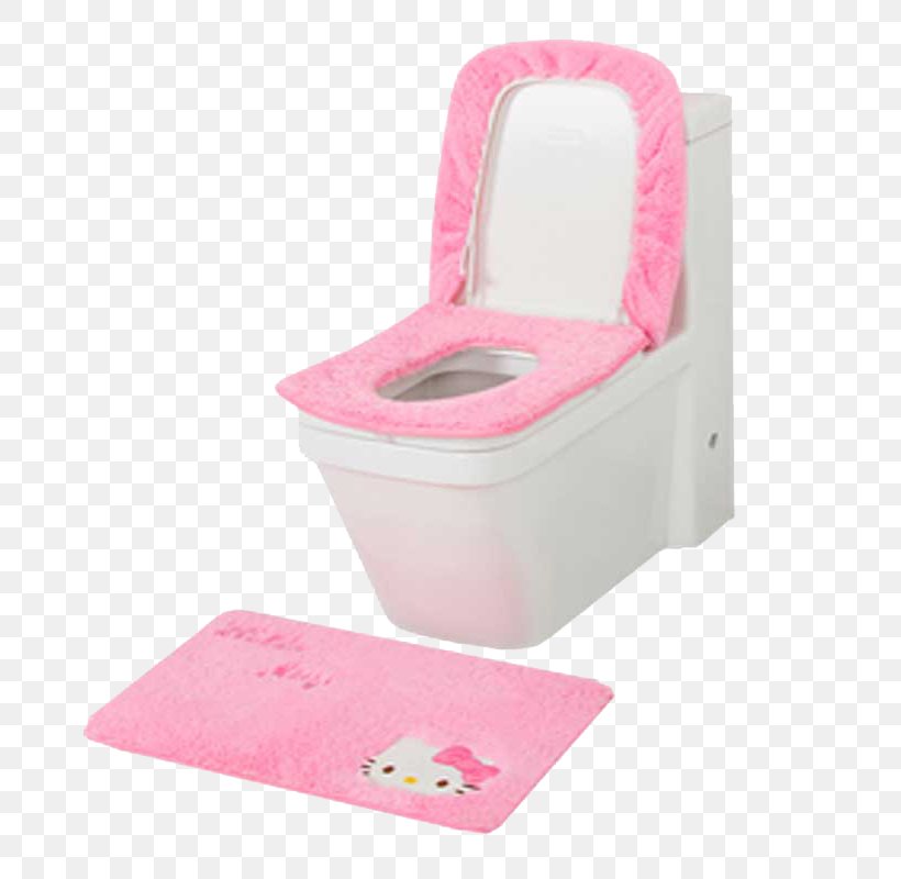Toilet Seat, PNG, 800x800px, Toilet Seat, Box, Cartoon, Pink, Plumbing Fixture Download Free