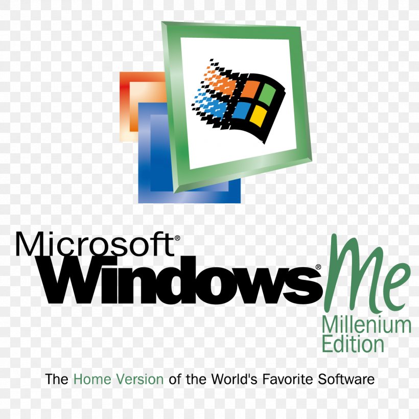 Windows ME Microsoft Windows Operating System Windows 98, PNG, 1296x1296px, Windows Me, Area, Iso Image, Logo, Microsoft Download Free