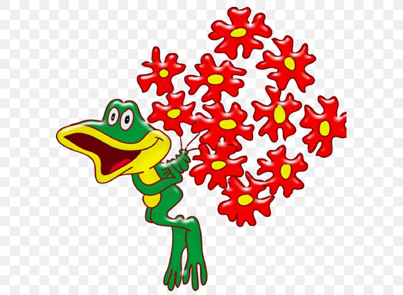 Flower Holiday Image Birthday Clip Art, PNG, 600x600px, Flower, Amphibian, Animal Figure, Area, Artwork Download Free