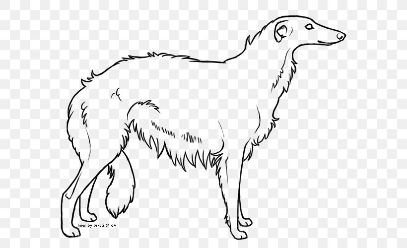 Puppy Dog Breed Borzoi Light, PNG, 583x500px, Puppy, Art, Artwork, Black, Black And White Download Free