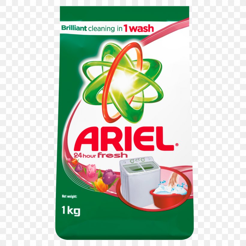 Ariel Laundry Detergent India, PNG, 1000x1000px, Ariel, Brand, Cleaning, Color, Detergent Download Free