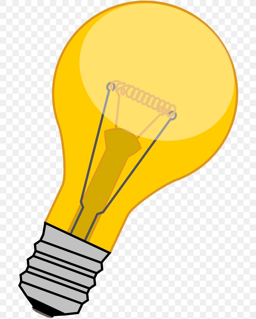 Incandescent Light Bulb Lamp Clip Art, PNG, 707x1023px, Light, Compact Fluorescent Lamp, Drawing, Edison Light Bulb, Electric Light Download Free