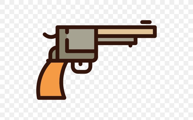 Pistol Weapon Revolver Firearm, PNG, 512x512px, Watercolor, Cartoon, Flower, Frame, Heart Download Free