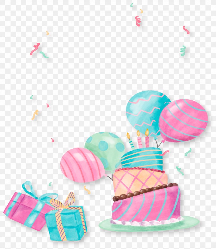 Birthday Party Cake Gift, PNG, 2176x2510px, Birthday Cake, Balloon, Birthday, Cake, Cake Decorating Download Free