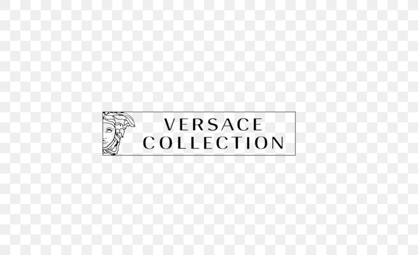 Brand Logo Line Versace Font, PNG, 500x500px, Brand, Area, Black, Black M, Logo Download Free