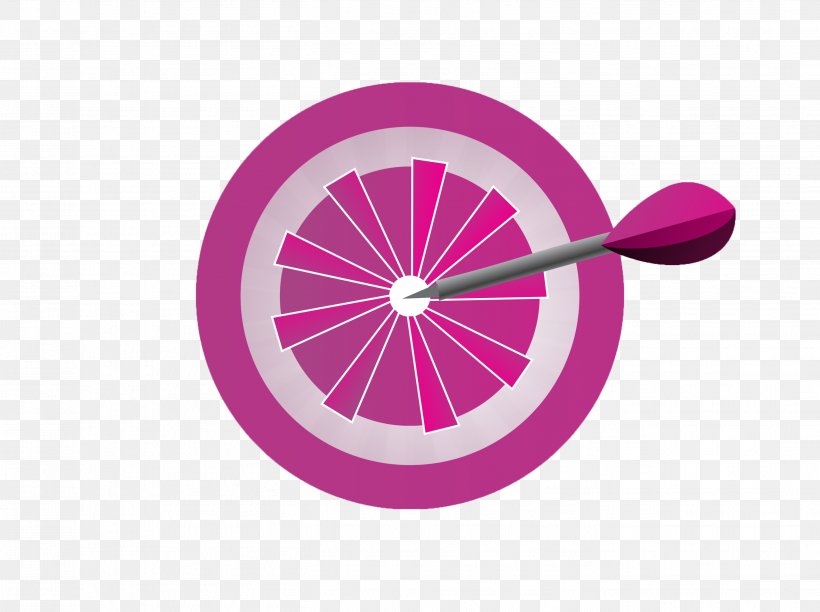 Euclidean Vector Darts, PNG, 2704x2021px, Darts, Game, Magenta, Pink, Purple Download Free