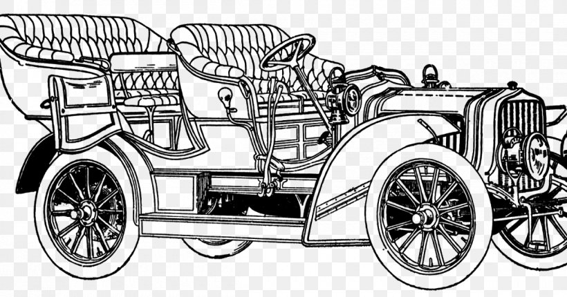 Vintage Car Compact Car Antique Car Classic Car, PNG, 1200x630px, Vintage Car, Antique Car, Automotive Design, Black And White, Car Download Free
