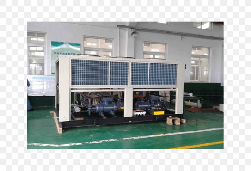 Water Chiller Machine Air Cooling Compressor, PNG, 642x558px, Chiller, Air Conditioning, Air Cooling, Aircooled Engine, Carrier Corporation Download Free