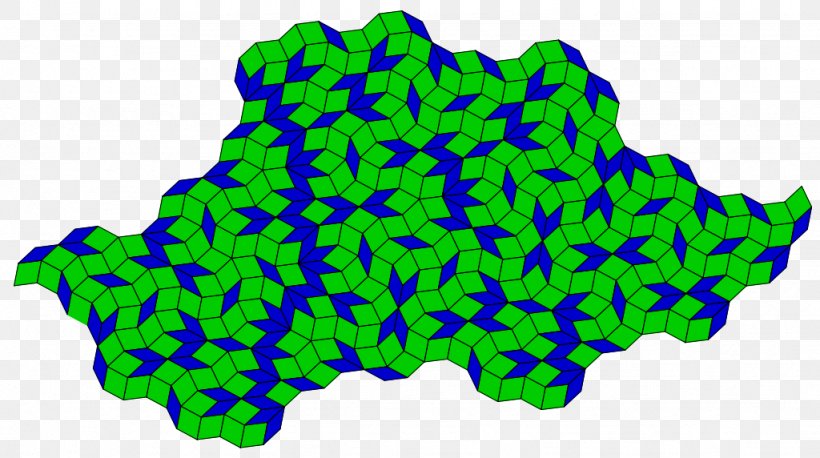 Penrose Triangle Penrose Tiling Aperiodic Tiling Tessellation Quasicrystal, PNG, 1024x572px, Penrose Triangle, Aperiodic Set Of Prototiles, Aperiodic Tiling, Green, Kite Download Free