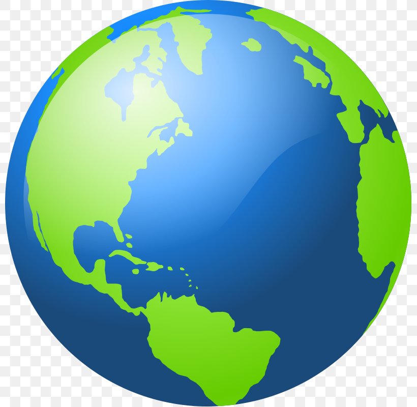 World Globe Free Content Clip Art, PNG, 800x800px, World, Earth, Free Content, Globe, Green Download Free