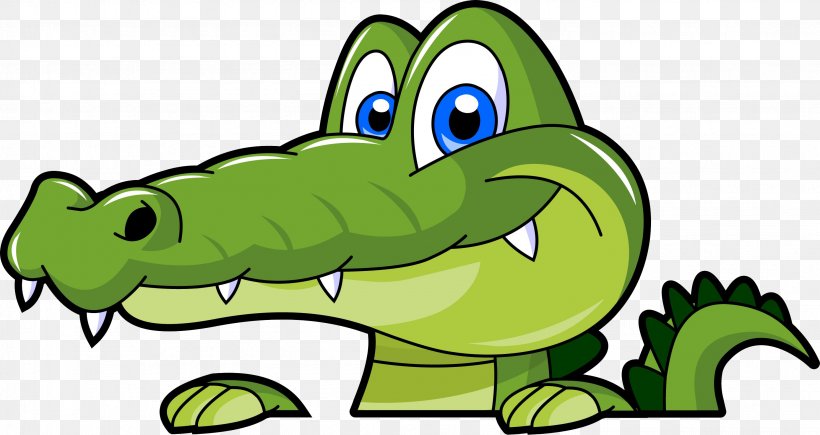 Alligator Crocodile Cartoon Drawing Clip Art, PNG, 2965x1573px, Alligator, Amphibian, Animated Film, Artwork, Black And White Download Free