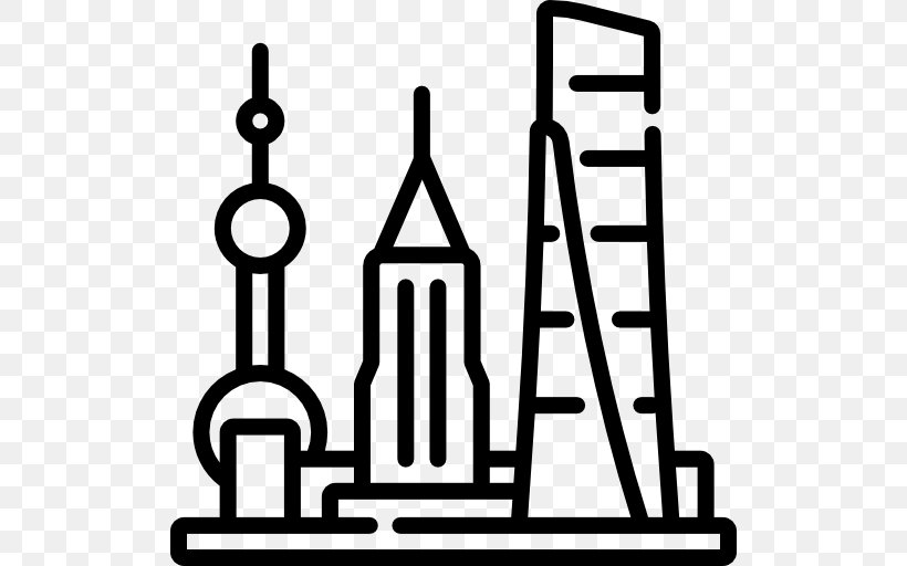 China Seattle Clip Art, PNG, 512x512px, China, Area, Black And White, Brand, Building Download Free