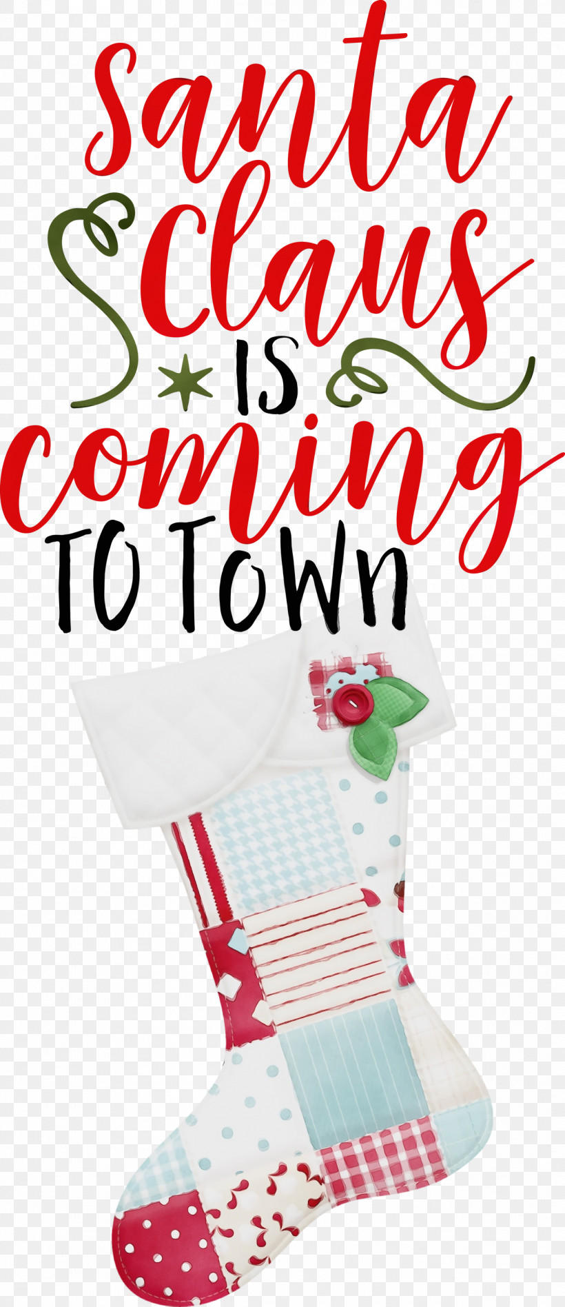 Christmas Stocking, PNG, 1297x3000px, Santa Claus Is Coming, Christmas, Christmas Day, Christmas Ornament, Christmas Stocking Download Free