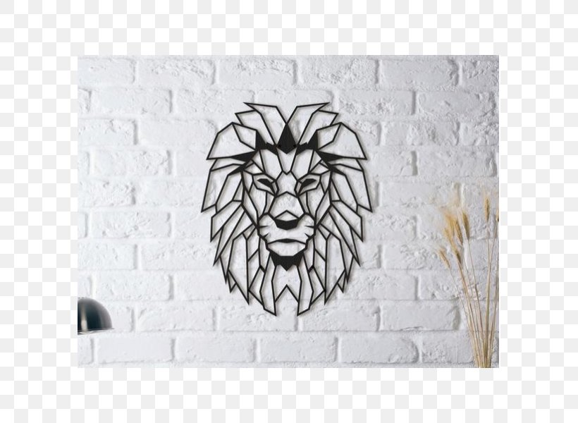 Lion Wall Decal Metal, PNG, 600x600px, Lion, Art, Brass, Bronze, Canvas Download Free
