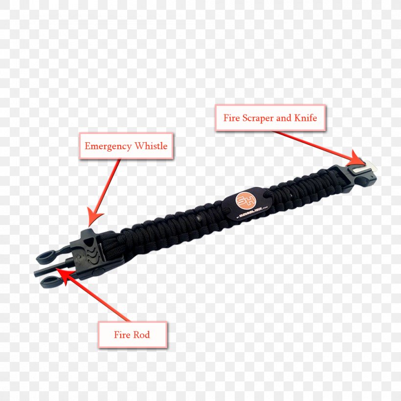 Parachute Cord Survival Skills SHTF Plan Survival Kit Bracelet, PNG, 1000x1000px, Parachute Cord, Bracelet, Cable, Electronics Accessory, Hardware Download Free