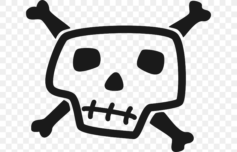 Skull And Bones Skull And Crossbones Clip Art, PNG, 640x529px, Skull And Bones, Art, Black And White, Bone, Drawing Download Free