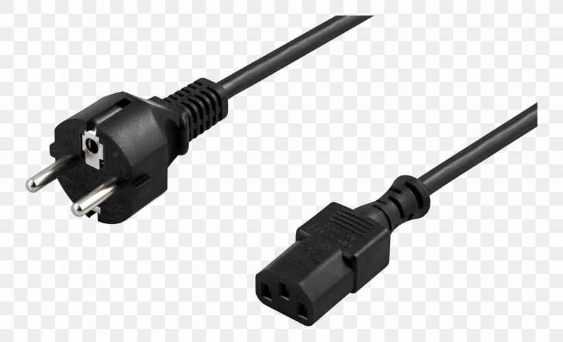 Apparatkabel IEC 60320 DELTACO Device Cable PC & Wall AC Power Plugs And Sockets Electrical Cable, PNG, 3447x2098px, Apparatkabel, Ac Power Plugs And Sockets, Cable, Conectores Cee 7, Electrical Cable Download Free