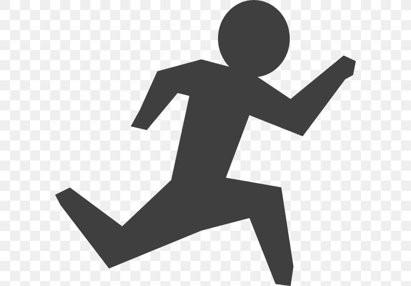 Cartoon Running Clip Art, PNG, 600x570px, Cartoon, Arm, Balance, Black And  White, Drawing Download Free