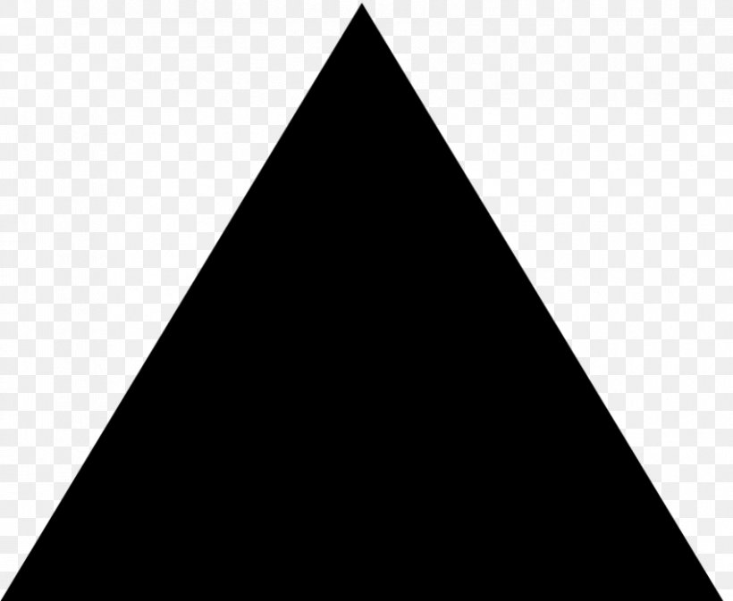 Sierpinski Triangle Equilateral Triangle, PNG, 850x698px, Sierpinski Triangle, Black, Black And White, Equilateral Polygon, Equilateral Triangle Download Free