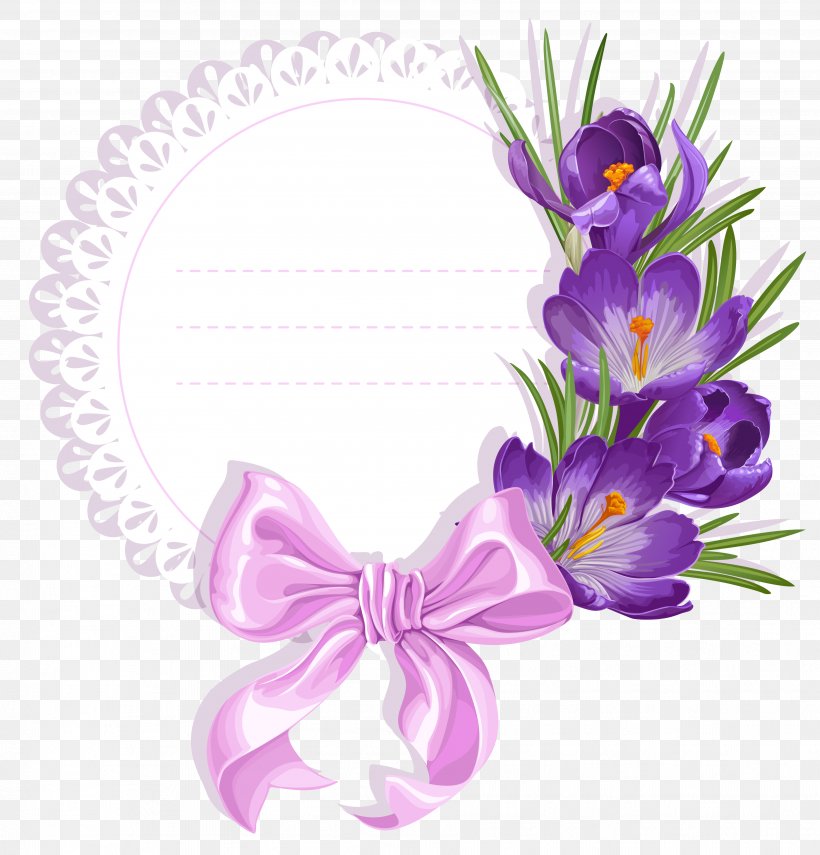 Flower Purple Clip Art, PNG, 3622x3778px, Flower, Crocus, Cut Flowers, Floral Design, Floristry Download Free