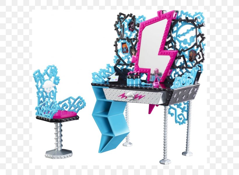 Monster High Basic Doll Frankie Frankie Stein Monster High Basic Doll Frankie Toy, PNG, 600x600px, Monster High, Bratz, Chair, Clothing, Doll Download Free