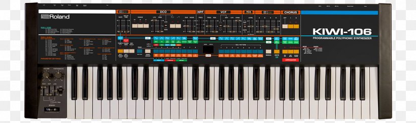 Roland Juno-106 Roland Jupiter-8 Roland Juno-60 Roland XP-80 Roland XP-30, PNG, 1400x418px, Roland Juno106, Analog Synthesizer, Audio Equipment, Audio Receiver, Electronic Instrument Download Free