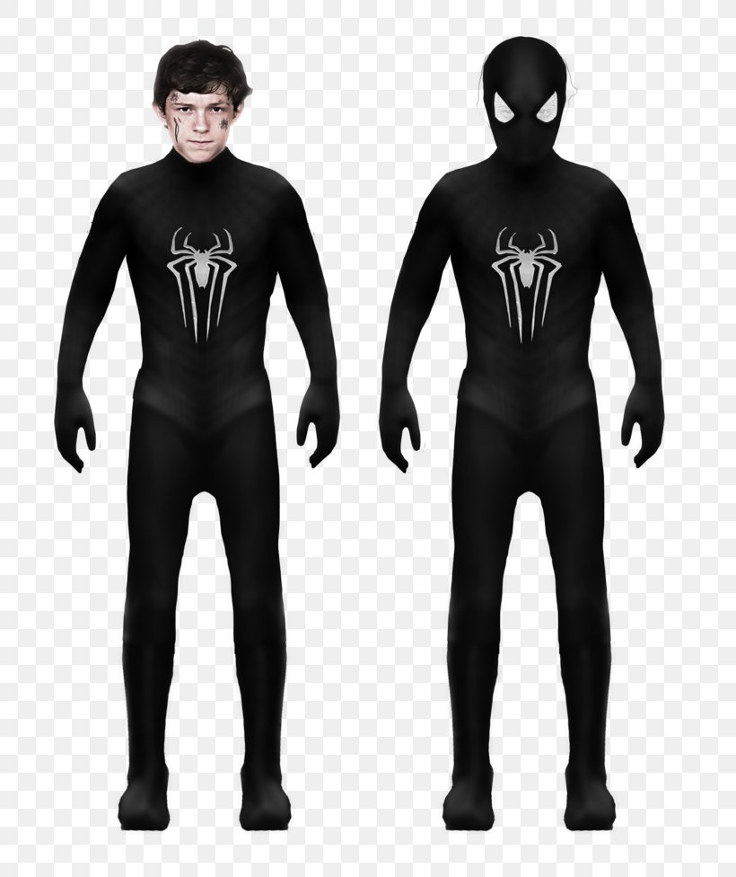 Spider-Man Los Angeles Police Department Skin Wetsuit, PNG, 819x976px, Watercolor, Cartoon, Flower, Frame, Heart Download Free