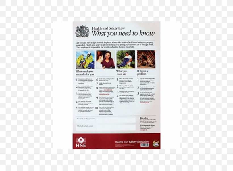 Health And Safety Executive Occupational Safety And Health Law Poster, PNG, 600x600px, Health And Safety Executive, Advertising, Brand, Duty, Health Download Free