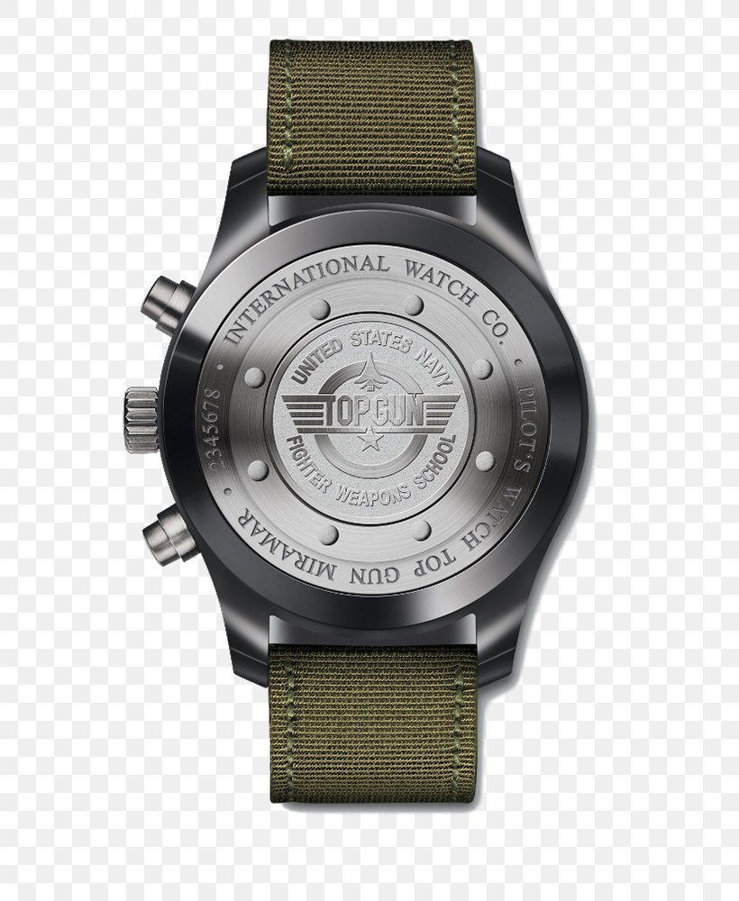International Watch Company Chronograph Top Gun Automatic Watch, PNG, 680x1000px, Watch, Automatic Watch, Brand, Chronograph, International Watch Company Download Free
